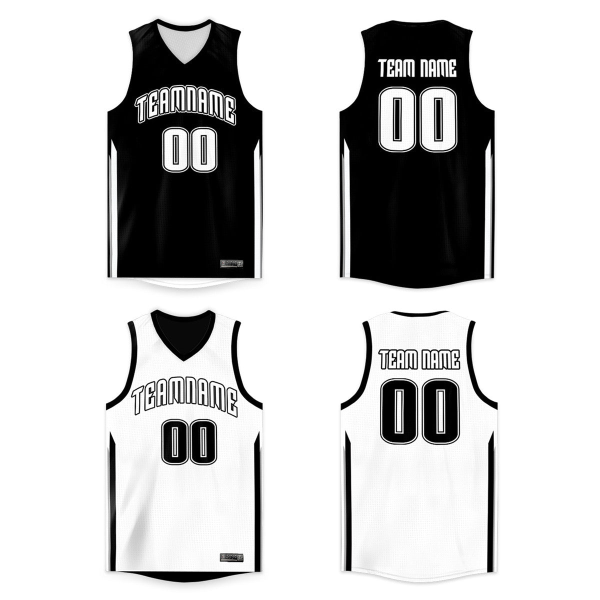 Custom Black White Double Side Tops Sports Basketball Jersey – Outfit Your  Team With New Looks With Custom Baseball, Football, Basketball Jersey at  KXK - KXKshop