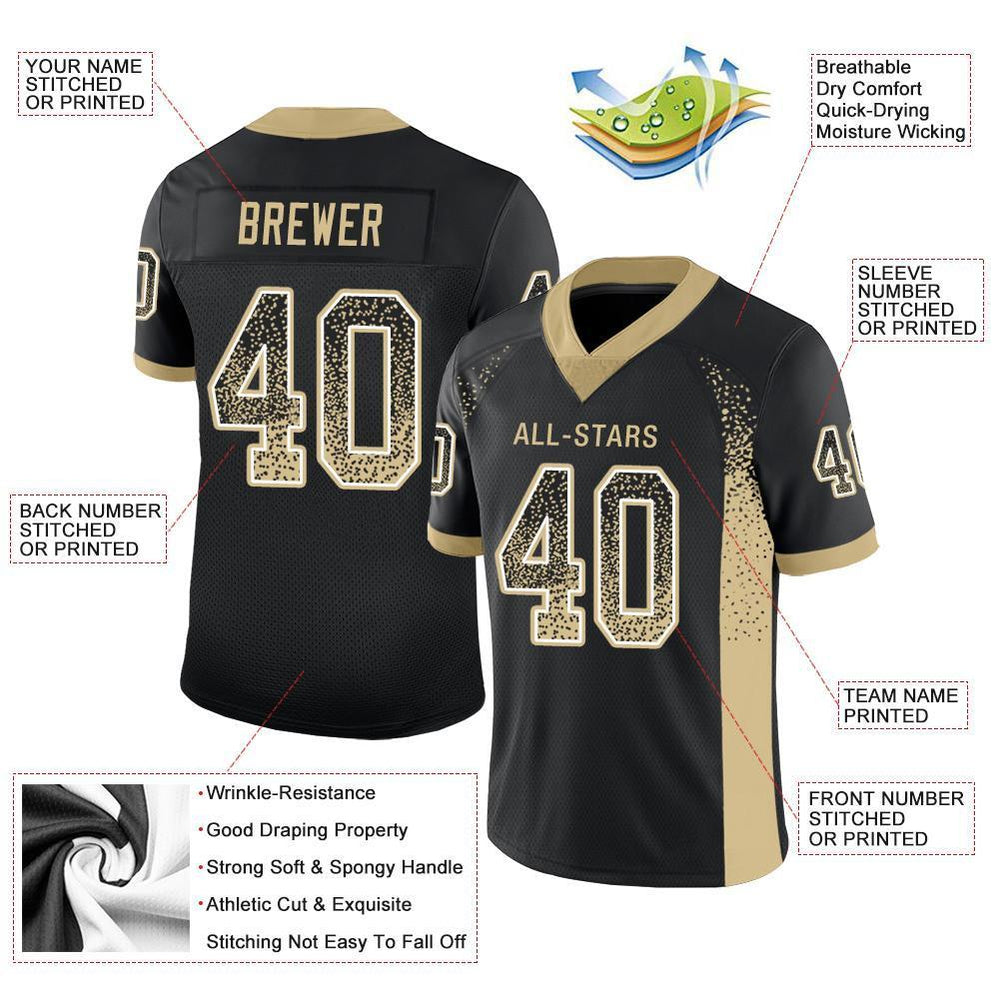 white and gold saints jersey