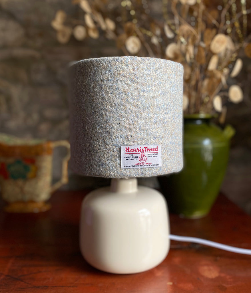 small harris tweed lampshade