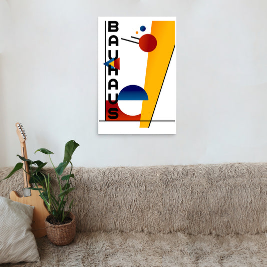 Bauhaus Movement 3 - Poster Wall Art