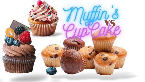 Quelle est la différence entre les muffins et les cupcakes