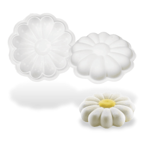 Vente achat moule silicone marguerite forme pâtisserie matériel