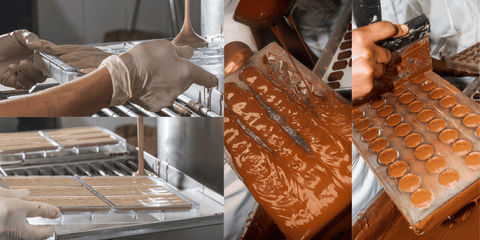 production de chocolat
