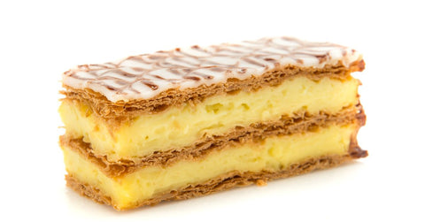 mille feuille crème pâtissière vanille