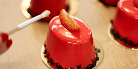 deco entremet  or scintillante