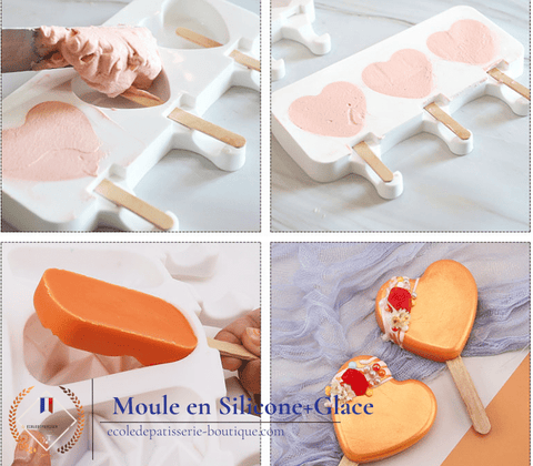 Moule en silicone pour glace