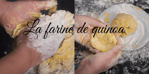 farine de quinoa avec note de noisete