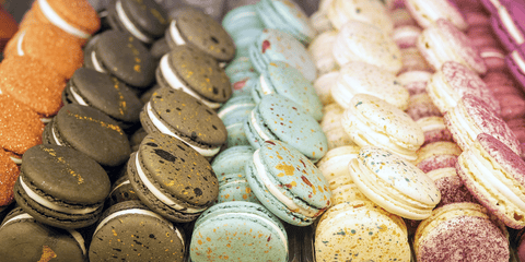 macarons sans sucre a l'isomalt