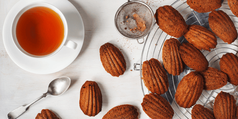 Madeleines au thé