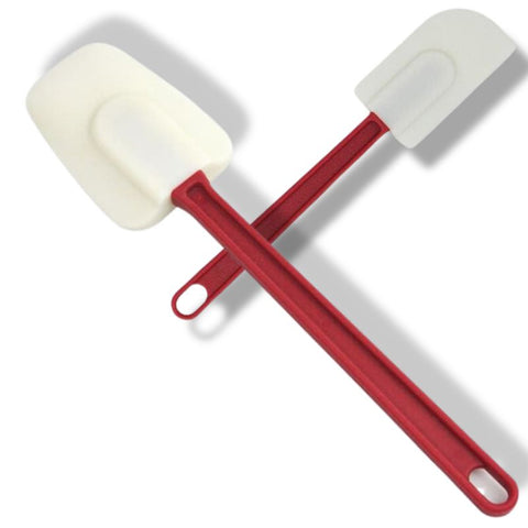 Spatule en Silicone et en Acier Inoxydable de la Pâtisserie