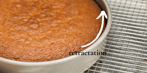 rétractation de vos gâteaux 