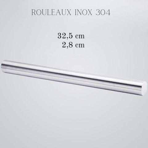 Rouleaux Pâtisserie Inox 304