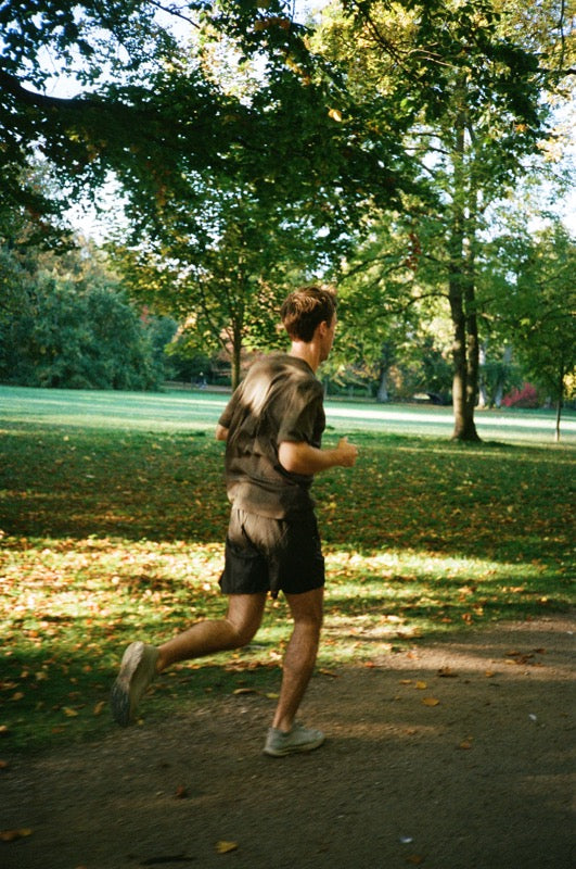 Men's Unlined Run Shorts 7 - All In Motion™ Light Green S 1 ct