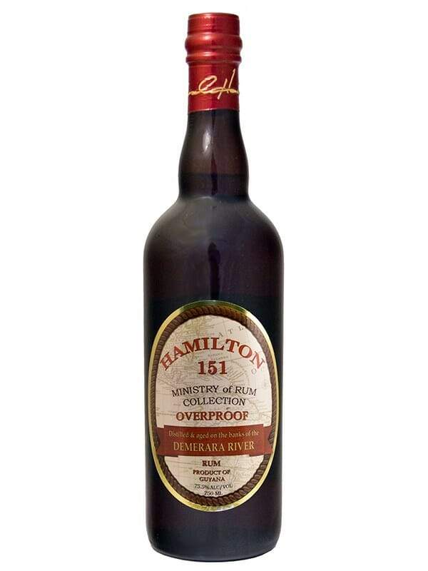 Hamilton 151 Demerara Overproof Rum 750ml