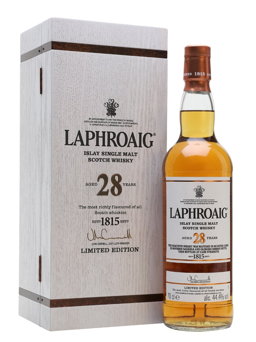 Laphroaig 28 Year Scotch Whisky 750ml