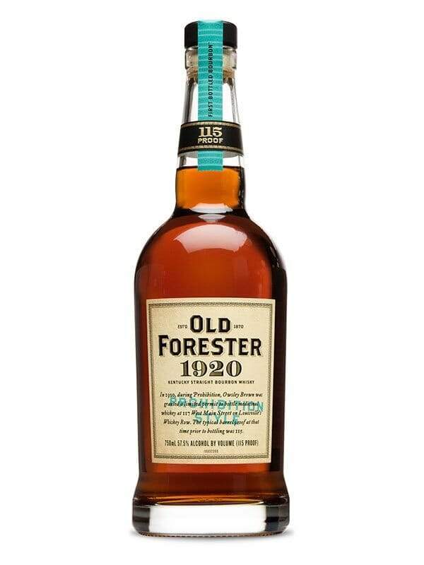 Old Forester 1920 Prohibition Style Bourbon Whiskey