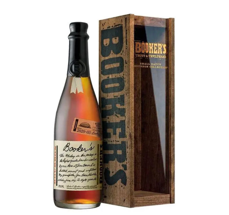 Booker’s Uncut & Unfiltered 2022 “Pigskin Batch Bourbon Whiskey
