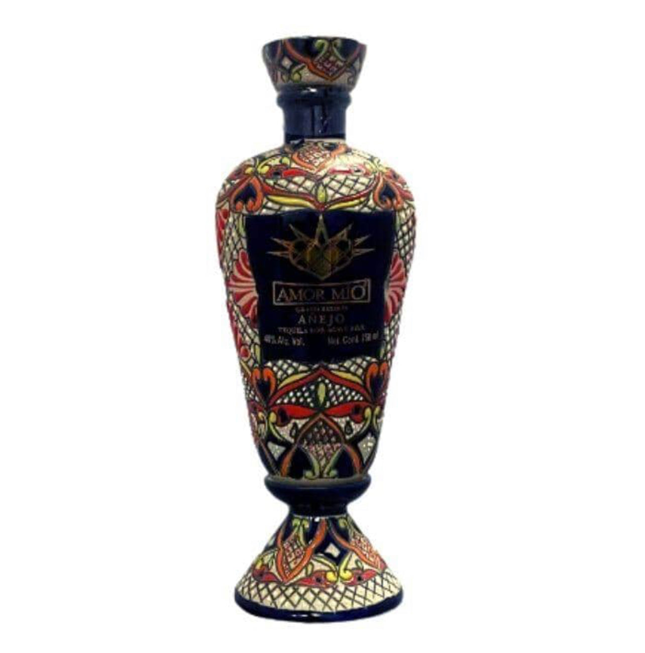 Amor Mio Gran Reserva Rainbow Ceramic Anejo Tequila