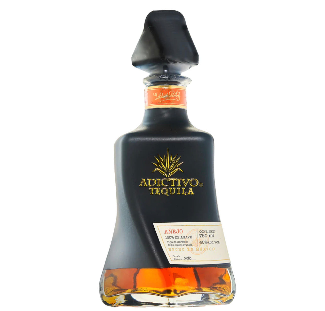 Adictivo Anejo Black Tequila