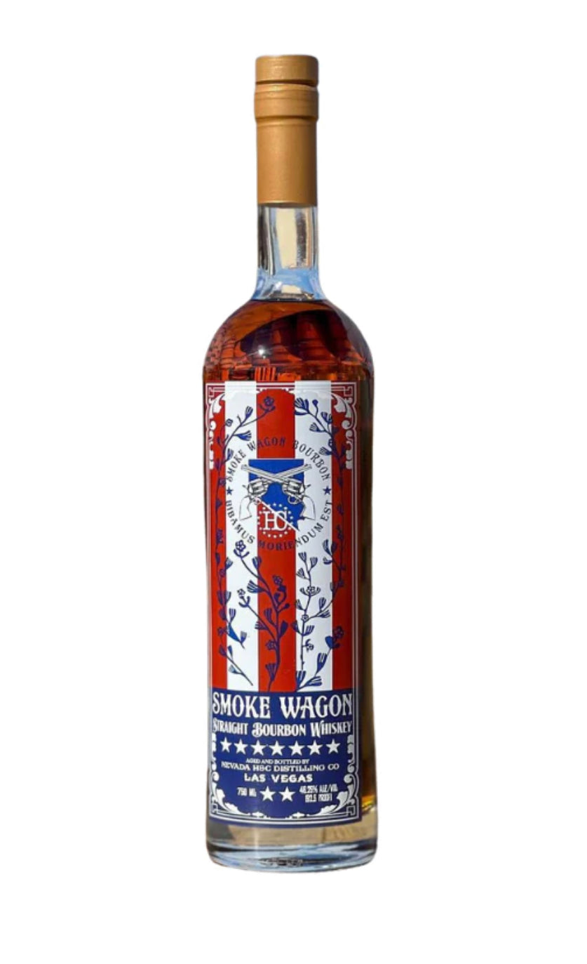 Smoke Wagon Red White and Blue Limited Edition Straight Bourbon