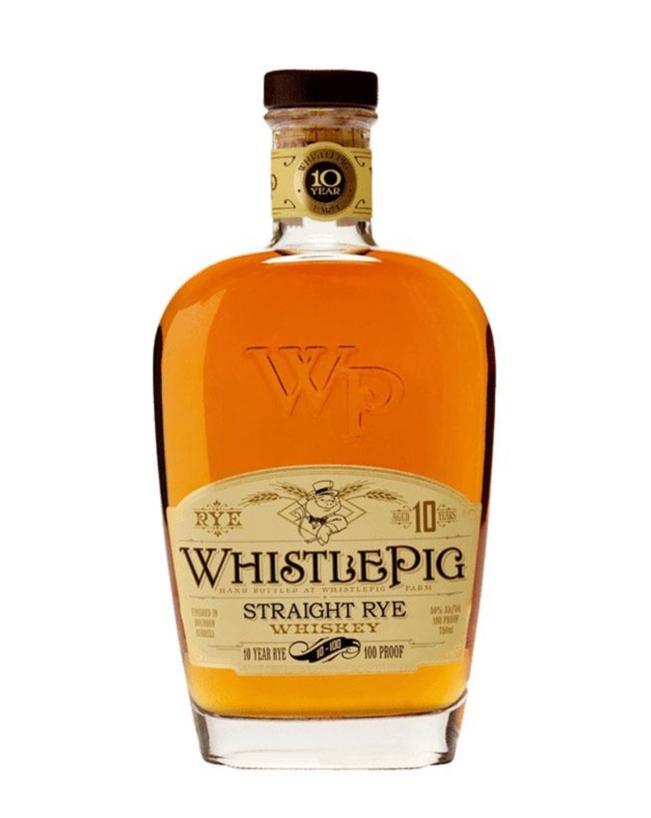 WhistlePig Straight Rye Whiskey 10 Year