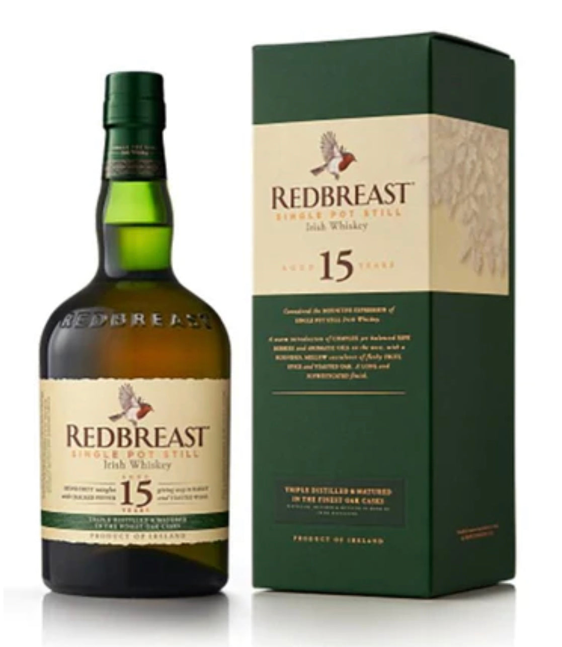 Redbreast 15 Year Old Irish Whiskey