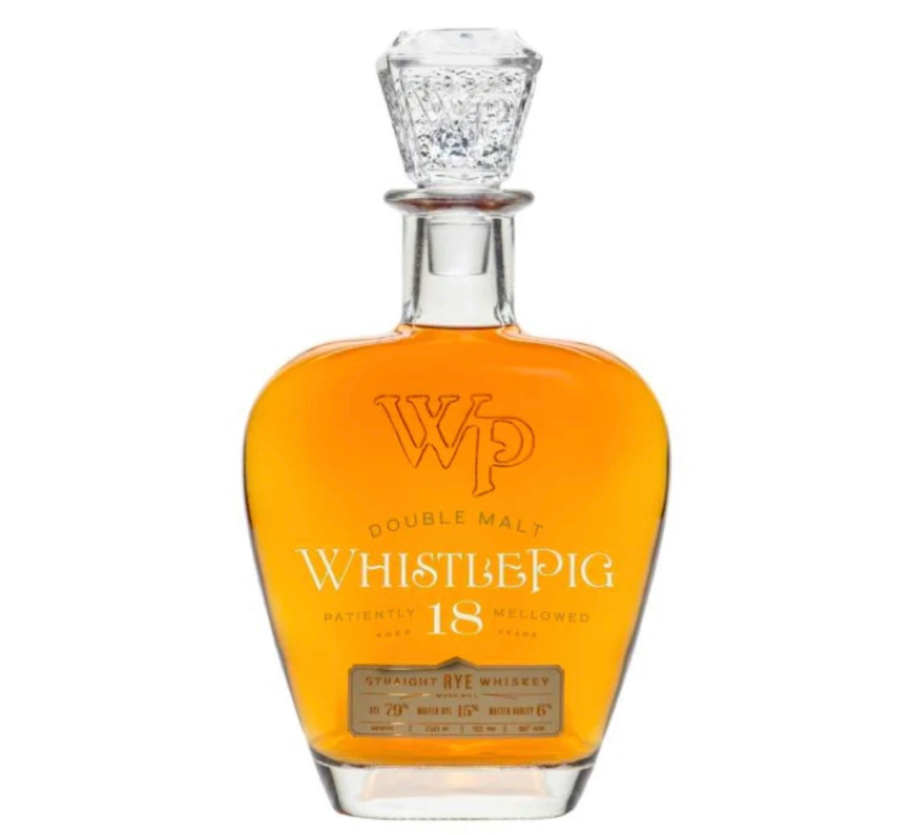 WhistlePig 18 Year Old Double Malt Rye Whiskey