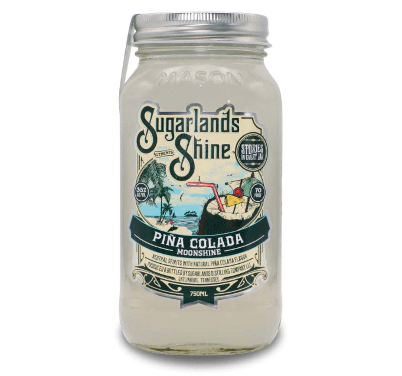 Sugarlands Shine Pina Colada Moonshine