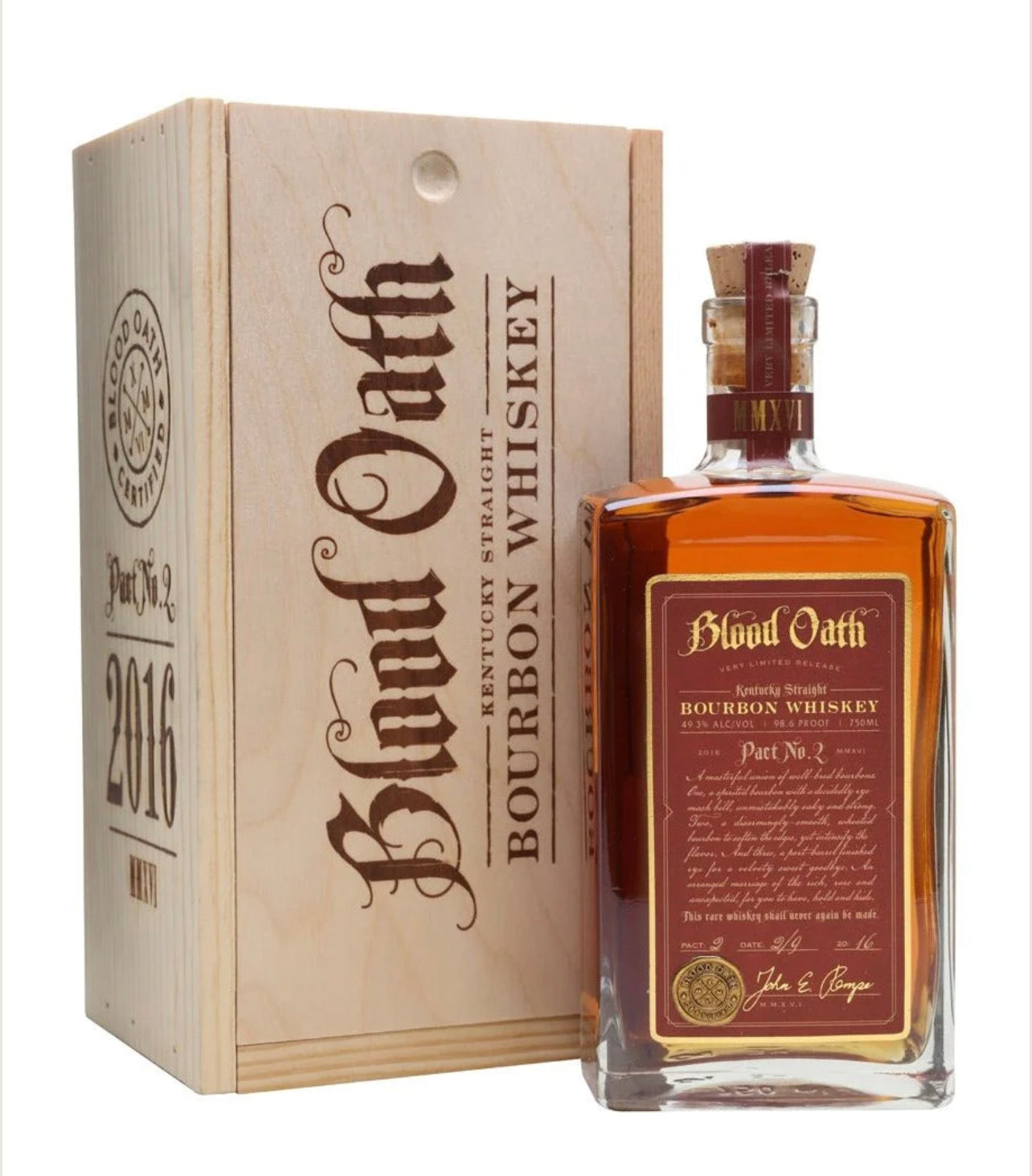 Blood Oath Pact No. 2 Bourbon