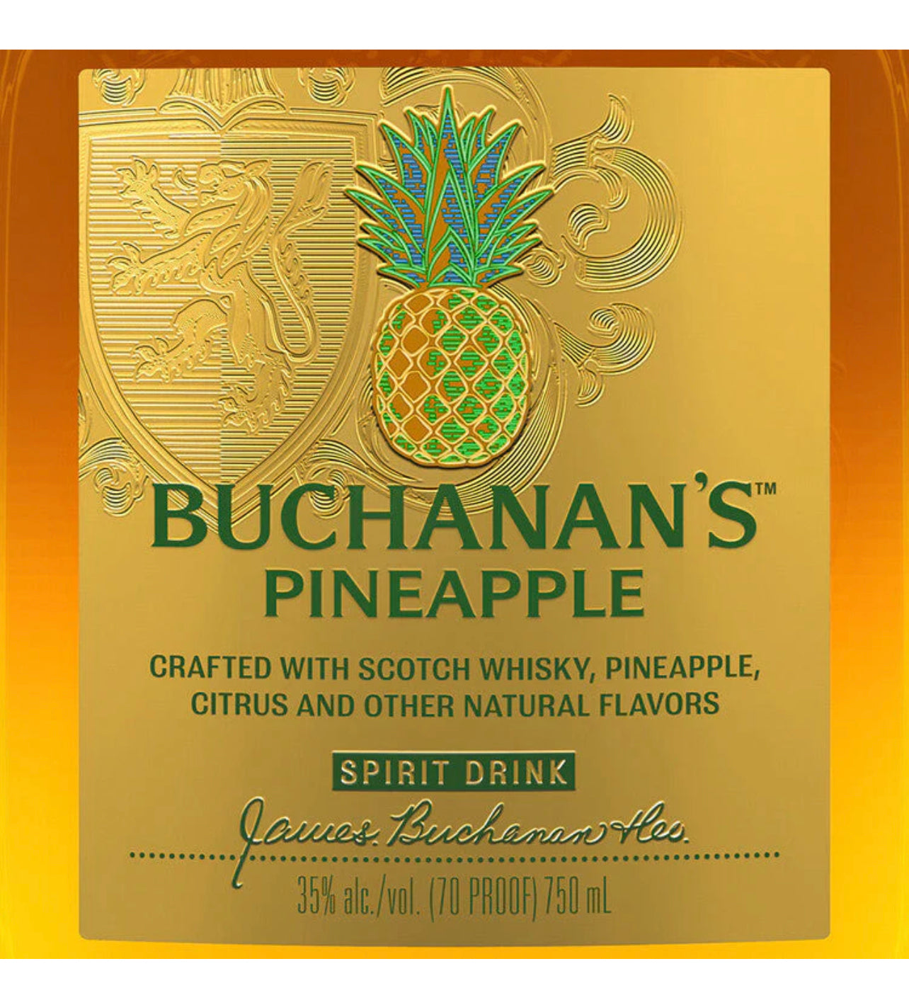 Buchanon’s Pineapple Flavored Whiskey