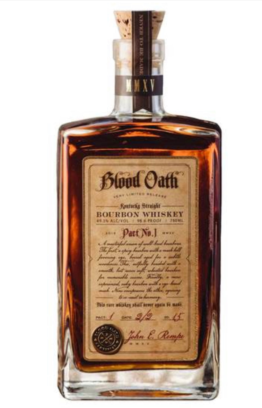 Blood Oath Pact No. 1 Bourbon