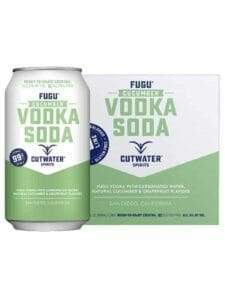 CutWater Fugu Cucumber Vodka Soda 4/12oz