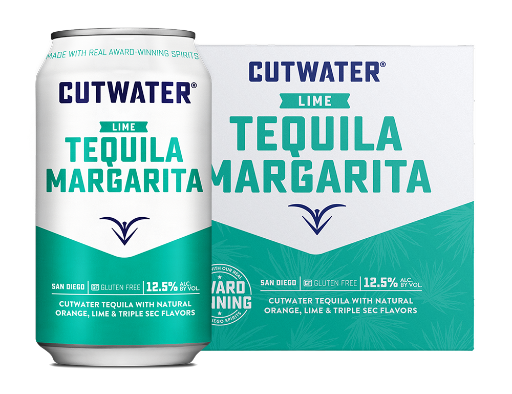 CutWater Tequila Lime Margarita 4/12oz