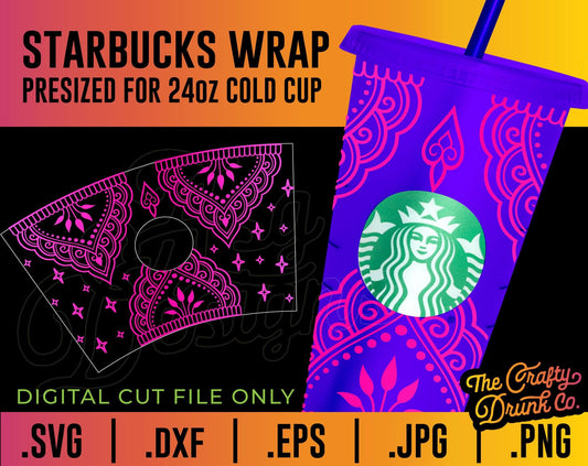 Nice Christmas Cold Cup Wrap SVG - Santas Nice List Starbucks Cup Wrap –  TheCraftyDrunkCo