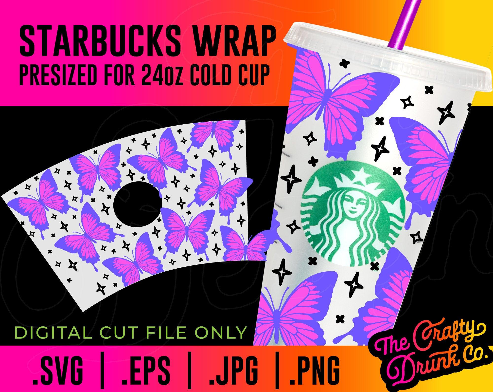 Free Free 300 Butterfly Free Starbucks Cup Wrap Svg SVG PNG EPS DXF File