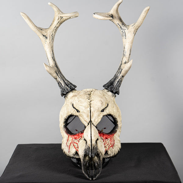Deer Skull Mask Bloody