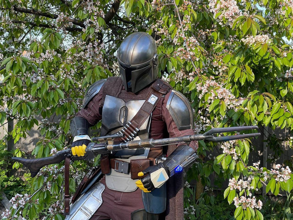 Mandalorian Armor Cosplay Costume, Full beskar armor