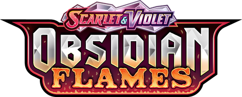 Pokémon Scarlet & Violet Obsidian Flames Logo