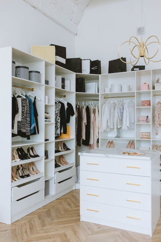 Categorized closet