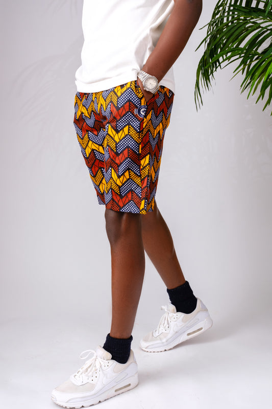 Gladys Ankara Shorts, Shorts, African Print Shorts, African Print