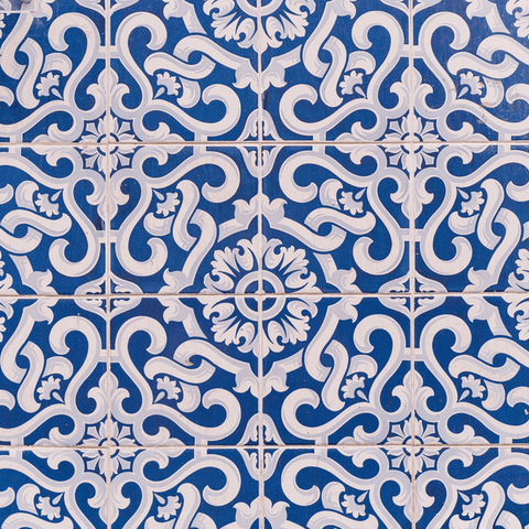 blue tiles