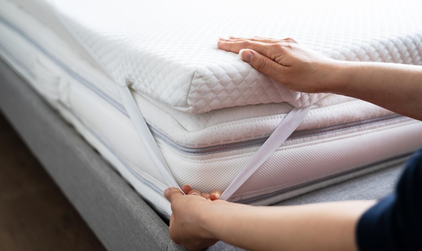 Add a mattress topper on your sofa sleeper