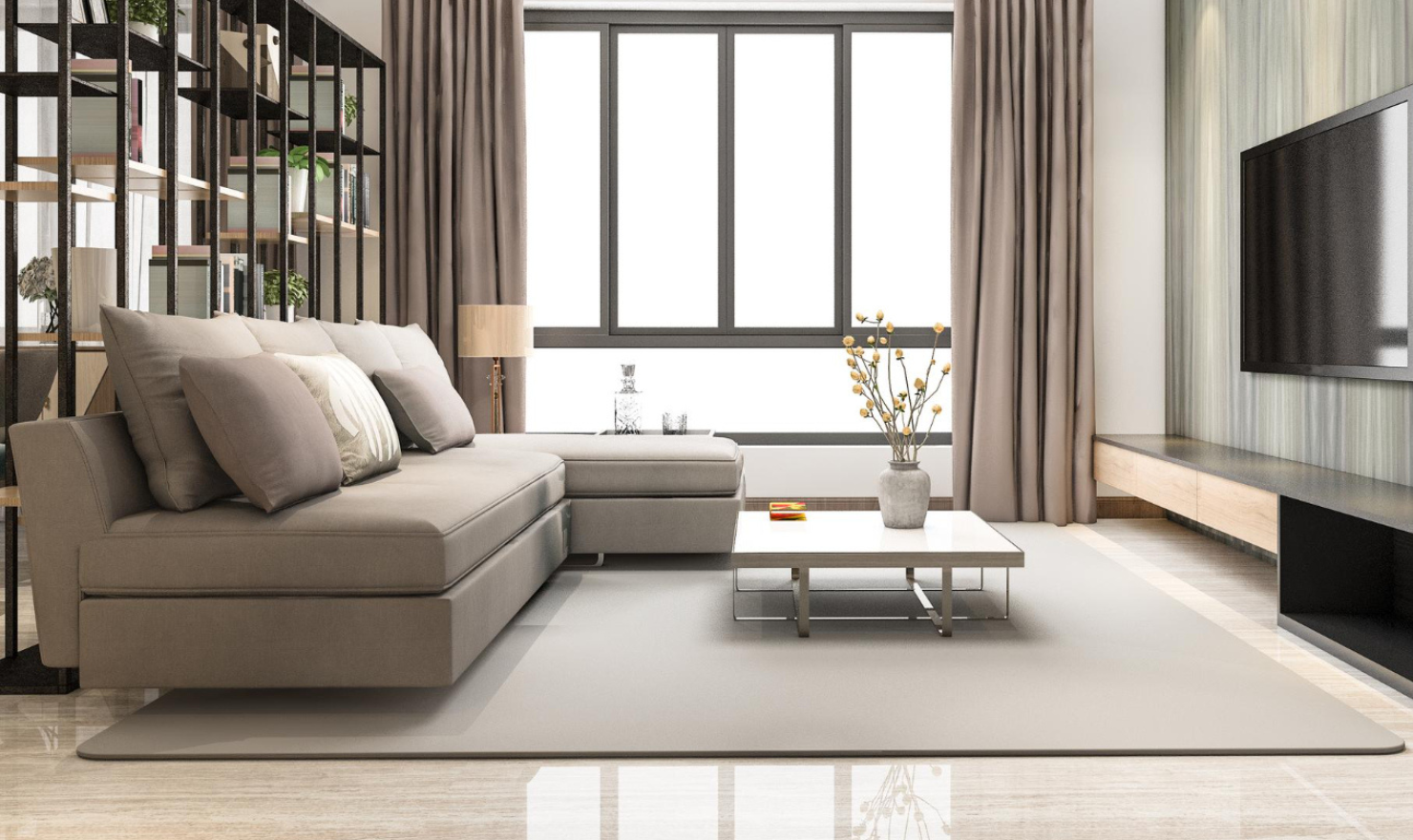 How to Style Your Living Room Around a Sectional Sleeper Sofa?