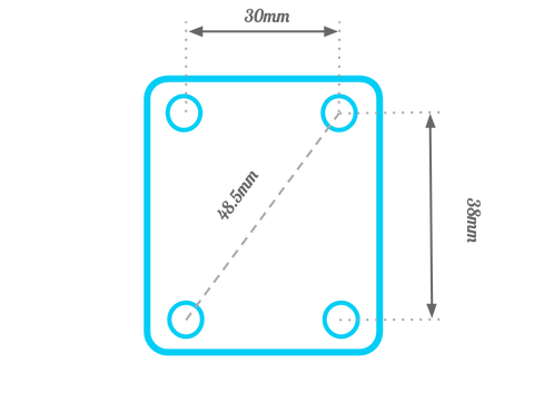 AMPS 4 Hole Pattern