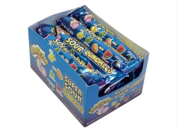warheads super sour gumballs 12 ct novelty 347902