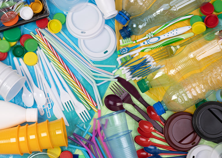 Causes of plastic pollution