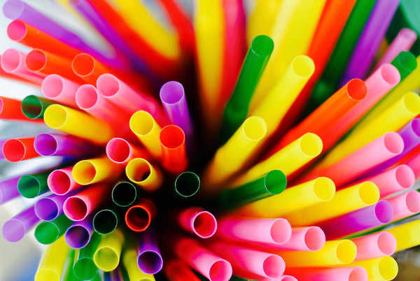 Use colorful straws