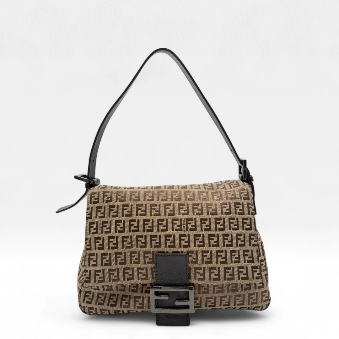 image of Fendi Handtasche Mamma Baguette beige