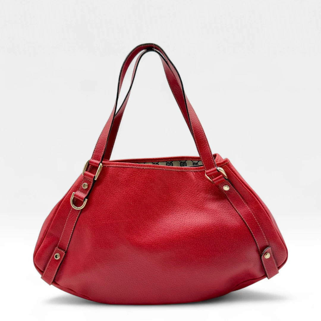 image of Gucci Handtasche Abbey Shopper rot