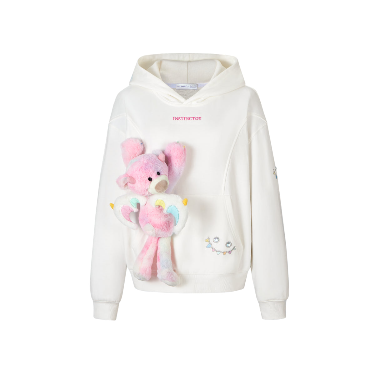 13De Marzo X INSTINCTOY Rainbow Bear Hoodie